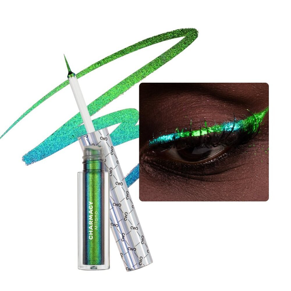 Multichrome Eyeliner Liquid Liner, Glitter liquid eyeliner waterproof, Metallic